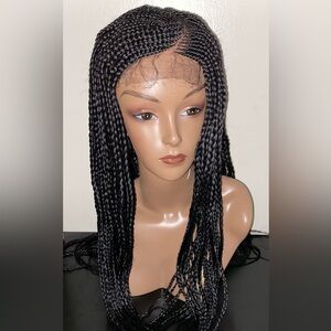 Elegant Black Braided Wig
